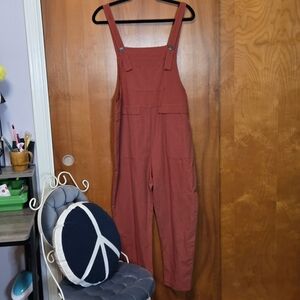 Rust Red Overalls